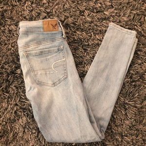 American Eagle SHORT super stretch medium wash